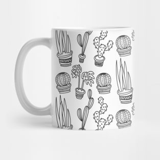 Cactus Pattern Mug